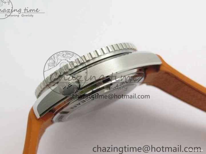 0217 UrbanStyle Planet Ocean Pro Orange Bezel 45mm OMF 1:1 Best Edition On Rubber Strap A8500 (Black Balance Wheel) 8138